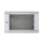 Extralink Szafka wisząca rack 6U 600x600 szara szklane drzwi EX.8567 - 484936 - zdjęcie 2